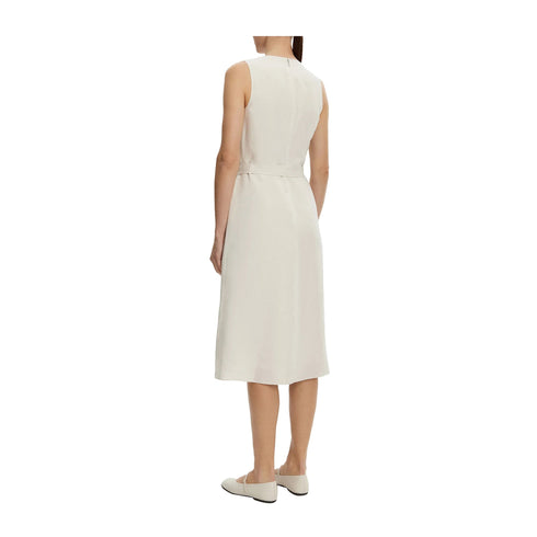 Calvin Klein Abito midi Abito Donna in lino con cintura 34 - Francavilla Moda